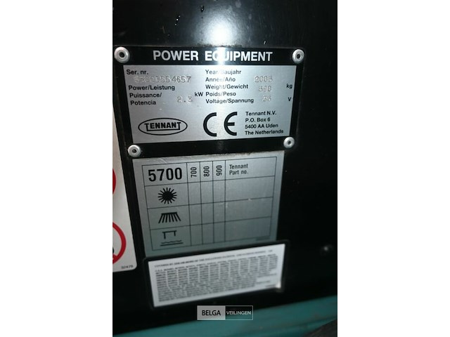 Tennant schrob-zuigmachine - afbeelding 15 van  16