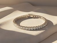 Tennis armband met 5.37ct diamant - afbeelding 3 van  6