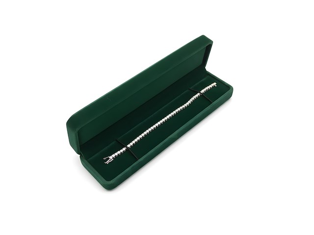 Tennis armband met 5.37ct diamant - afbeelding 4 van  6