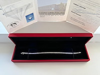 Tennis armband met natuurlijke diamanten, 2024 - afbeelding 1 van  12