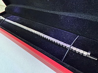 Tennis armband met natuurlijke diamanten, 2024 - afbeelding 12 van  12