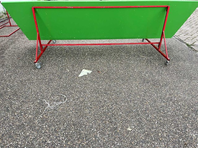 Tennis service doel / muur (3-delig) - afbeelding 2 van  4