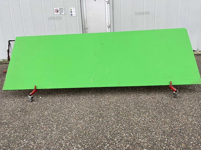 Tennis service doel / muur (3-delig) - afbeelding 3 van  4