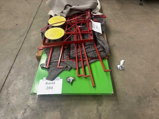 Tennis service doel / muur (3-delig) - afbeelding 4 van  4