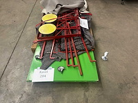 Tennis service doel / muur (3-delig) - afbeelding 4 van  4