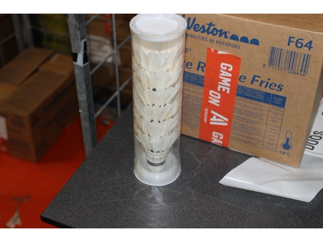 Tennis shutlle 1 koker in ds q - afbeelding 2 van  3