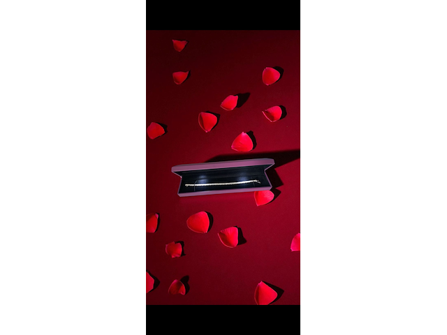 Tennisarmband aus 585 weißgold mit 11.31 ct. natürlichen diamanten, 16.12.2024 - afbeelding 2 van  8