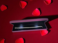 Tennisarmband aus 585 weißgold mit 11.31 ct. natürlichen diamanten, 16.12.2024 - afbeelding 2 van  8