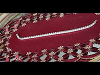 Tennisarmband aus 585 weißgold mit 11.31 ct. natürlichen diamanten, 16.12.2024 - afbeelding 4 van  8