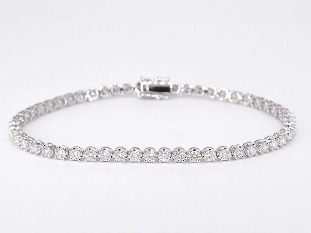 Tennisarmband diamant 3.00 ct - afbeelding 2 van  9