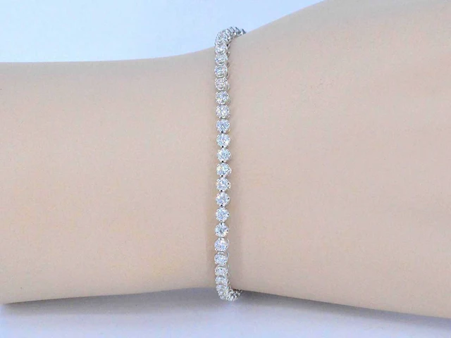 Tennisarmband diamant 3.00 ct - afbeelding 3 van  9