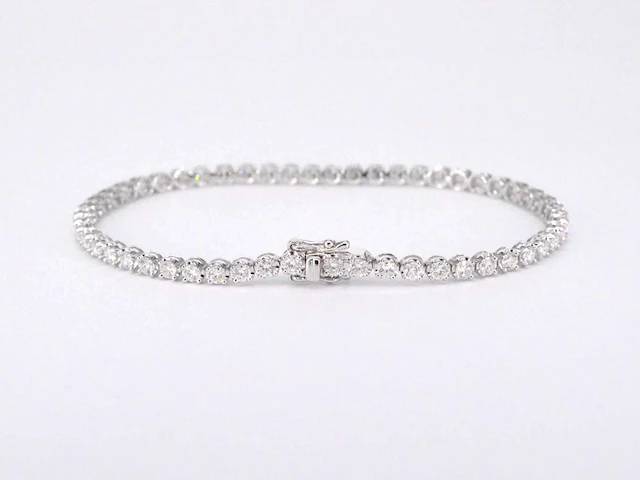 Tennisarmband diamant 3.00 ct - afbeelding 4 van  9