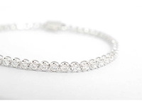 Tennisarmband met 1.30 carat diamanten - afbeelding 6 van  6