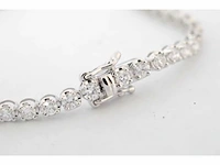 Tennisarmband met 1.30 carat diamanten - afbeelding 4 van  7