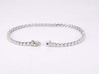 Tennisarmband met 3.00 carat diamanten - afbeelding 6 van  10