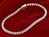 Tennisarmband met 3.00 carat diamanten - afbeelding 6 van  8