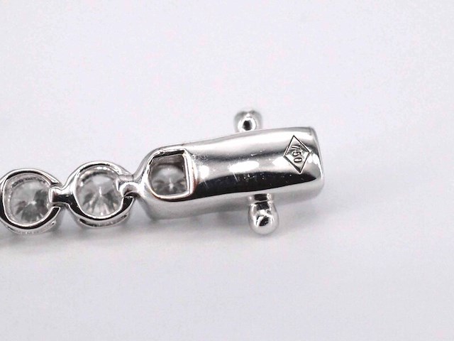 Tennisarmband met 3.00 carat diamanten - afbeelding 7 van  8