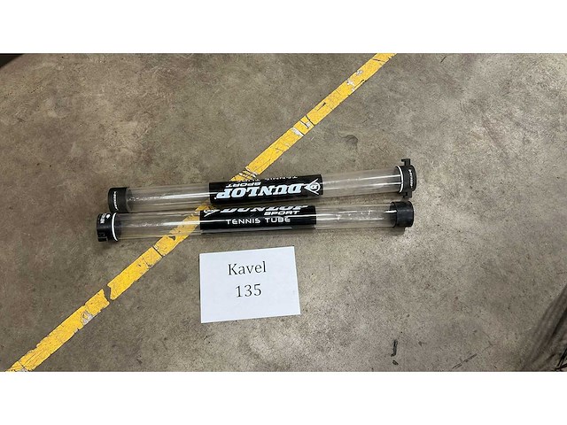 Tennisballen koker (2x) - afbeelding 1 van  1