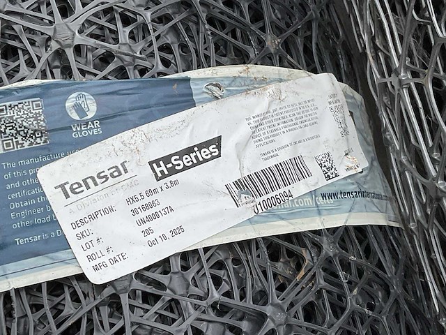 Tensar hx5.5 rol wapeningsmat (3x) - afbeelding 3 van  4