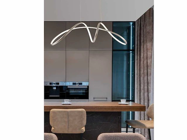 Tenshi 360 led design hanglamp satijn - afbeelding 6 van  7