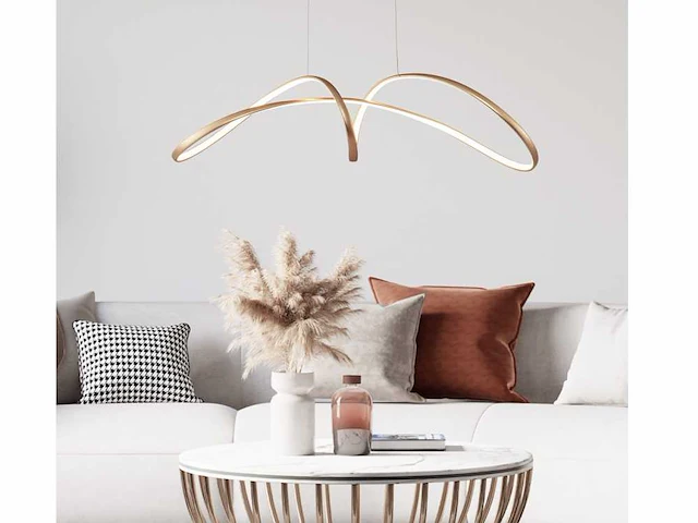 Tenshi led hanglamp goud - afbeelding 3 van  7