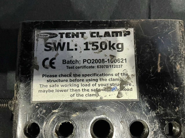 Tent clamp montage tentklem (15x) - afbeelding 3 van  3