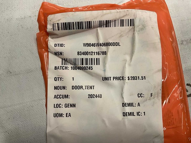 Tent door - afbeelding 5 van  5