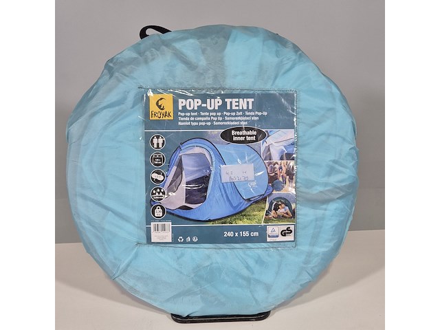 Tent, froyak, pop-up tent - afbeelding 1 van  7
