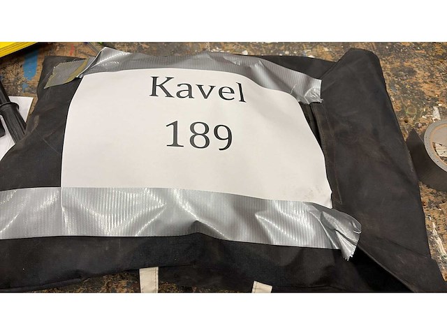 Tent zeil rood - afbeelding 3 van  3