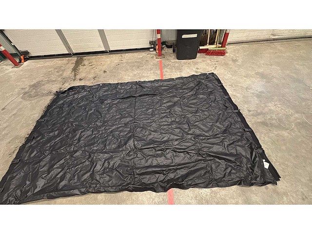 Tent zeil zwart - afbeelding 1 van  3