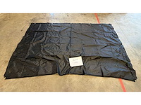 Tent zeil zwart - afbeelding 1 van  2
