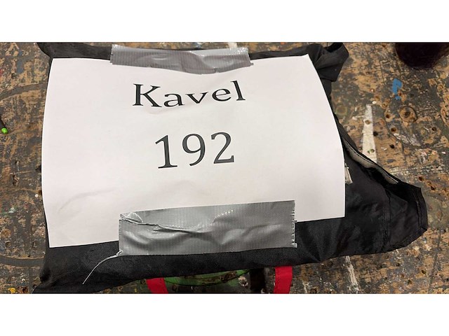 Tent zeil zwart - afbeelding 2 van  2