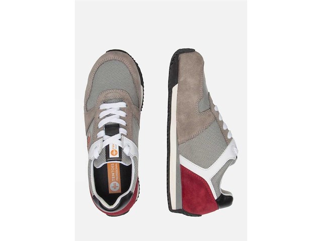 Tentoes pro alf grey-red low paar werkschoenen (94x) - afbeelding 4 van  5