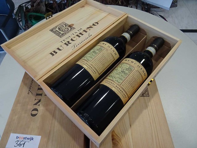 Tenuta di burchino - 2015 - rode wijn chianti superiore (14x) - afbeelding 1 van  2