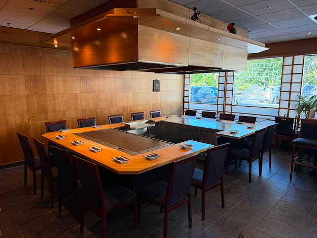 Teppanyaki counter met afzuiging (combinatie kavel 4 & 5) - afbeelding 1 van  3