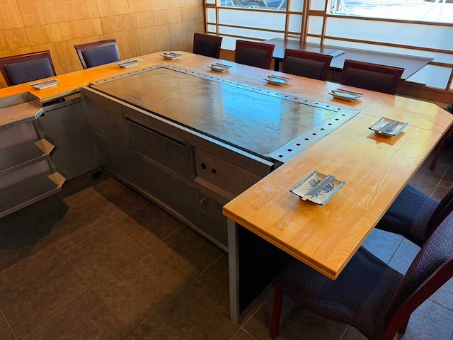Teppanyaki counter met afzuiging (combinatie kavel 4 & 5) - afbeelding 3 van  3