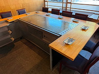 Teppanyaki counter met afzuiging (combinatie kavel 4 & 5) - afbeelding 3 van  3