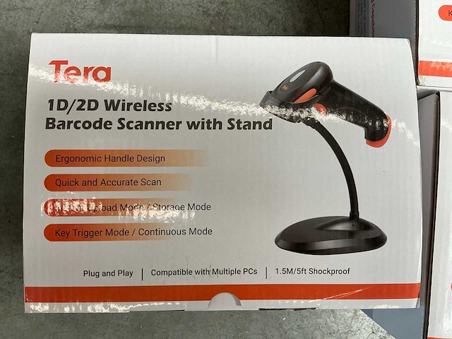 Tera 1d/2d wireless scanner - afbeelding 2 van  4