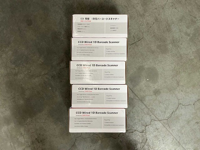 Tera ccd wired 1d barcode scanner - afbeelding 4 van  5