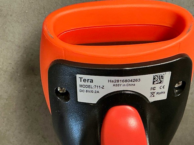 Tera ccd wired 1d barcode scanner - afbeelding 3 van  3