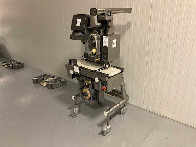Teraoka ap-700ub-ex print- en etiketteermachine, rvs - afbeelding 2 van  8