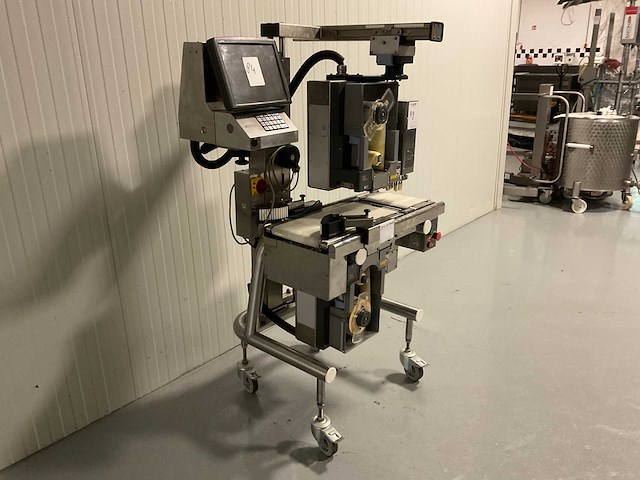 Teraoka ap-700ub-ex print- en etiketteermachine, rvs - afbeelding 3 van  8