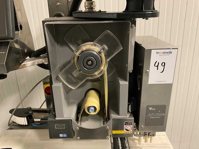 Teraoka ap-700ub-ex print- en etiketteermachine, rvs - afbeelding 6 van  8