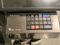 Teraoka ap-700ub print- en etiketteermachine, rvs - afbeelding 4 van  9
