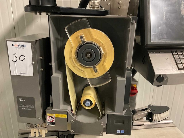 Teraoka ap-700ub print- en etiketteermachine, rvs - afbeelding 7 van  9