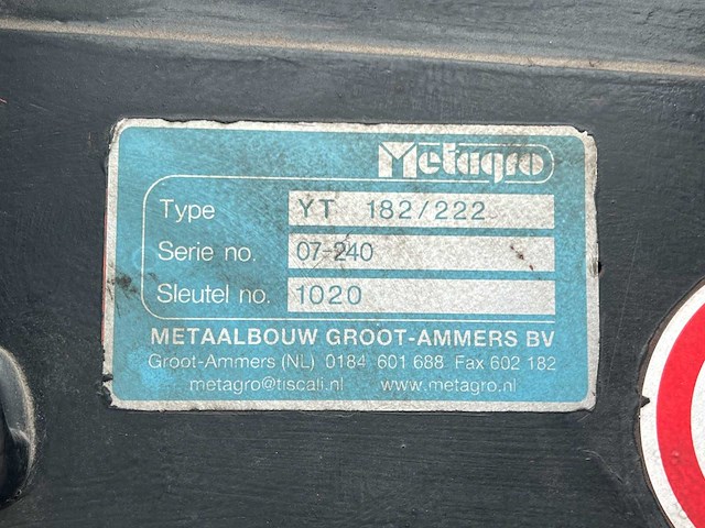 Terberg - 2008 - yt 182 - terminal trekker vrachtwagen - afbeelding 27 van  29