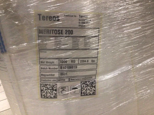 Tereos meritose 200 dextrose 1000kg bb - afbeelding 3 van  3