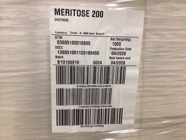 Tereos meritose 200 dextrose 1000kg bb - afbeelding 2 van  3