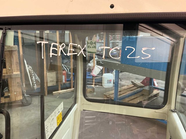 Terex/ onk tc 25 minigraafmachine cabine - afbeelding 4 van  16