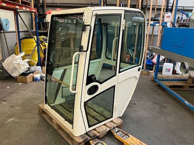Terex/ onk tc 25 minigraafmachine cabine - afbeelding 1 van  16